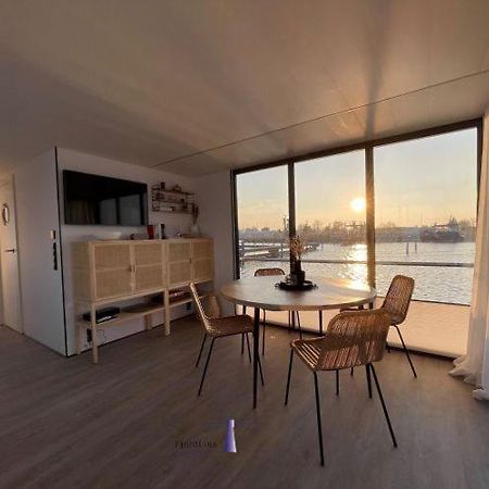 Hausboot Fjord Haven Mit Biosauna In Barth Ngoại thất bức ảnh